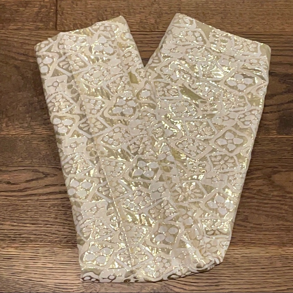 ❤️❤️NWT CREWCUTS FANCY GOLD PANTS